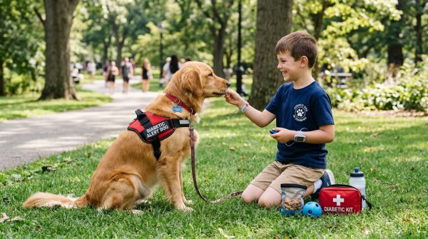 Comment choisir les bonnes friandises pour l'entraînement d'un chien diabétique ?